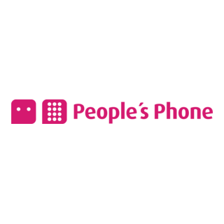 People's Phone Logo PNG Vector