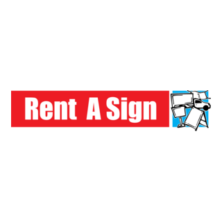 Rent A Sign Logo PNG Vector
