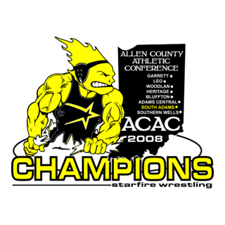 South Adams Wrestling 2 Logo PNG Vector