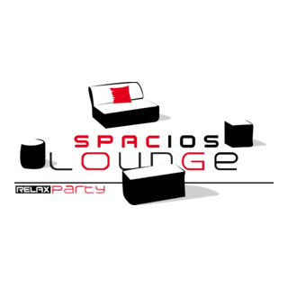 Spacios Lounge Relax Party Logo PNG Vector