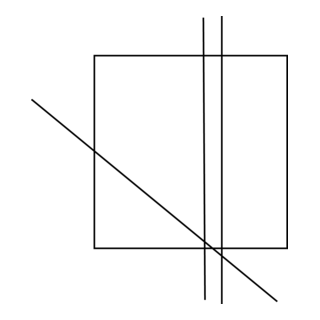 Square and lines Logo PNG Vector