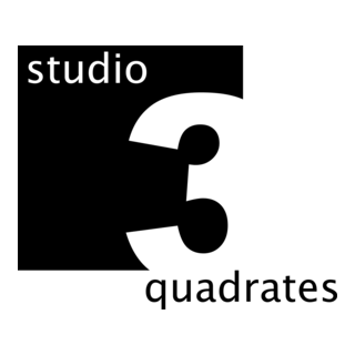 Studio 3 Quadrates Logo PNG Vector