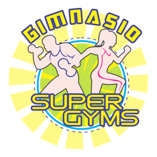 Super Gyms Logo PNG Vector