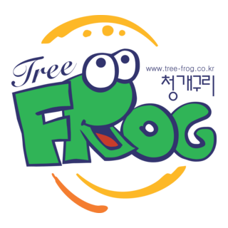 Tree-Frog Logo PNG Vector