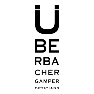 Überbacher-Gamper Opticians Logo PNG Vector