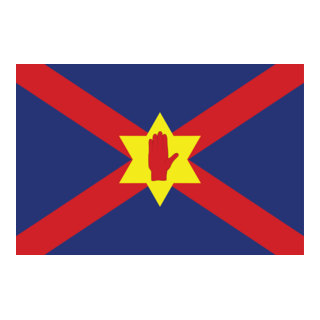 ULSTER NATIONALISM FLAG Logo PNG Vector