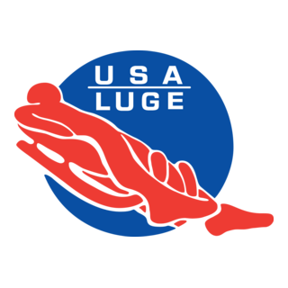 USA Luge Logo PNG Vector