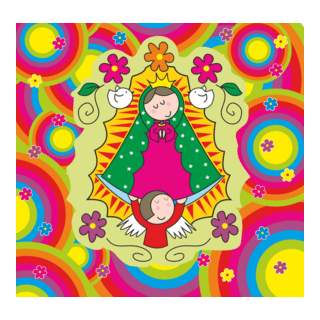 Virgencita Distroller Logo PNG Vector