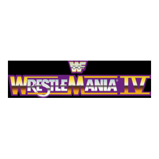 WrestleMania 4 Logo PNG Vector