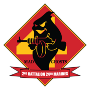 2nd Battalion 24th Marine Regiment USMCR Logo PNG Vector