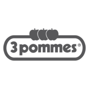 3 pommes Logo PNG Vector