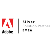 Adobe Silver Solutions Partner Logo PNG Vector