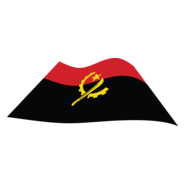 ANGOLAN WAVING FLAG Logo PNG Vector