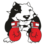 Black Dog Boxing Club Logo PNG Vector