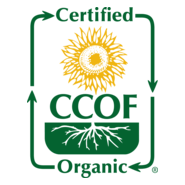 Certified CCOF Organic Logo PNG Vector