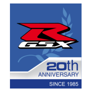 GSXR 20th anniversary Logo PNG Vector