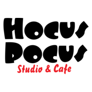 Hocus Pocus Studio e Café Logo PNG Vector