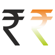 Indian Rupee Logo PNG Vector