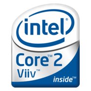 Intel Core 2 Viiv Logo PNG Vector