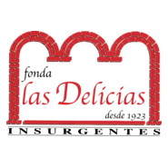 Las Delicias Fonda Insurgentes Logo PNG Vector