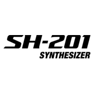 SH-201 Synthesizer Logo PNG Vector