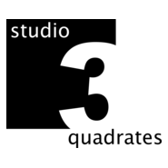 Studio 3 Quadrates Logo PNG Vector