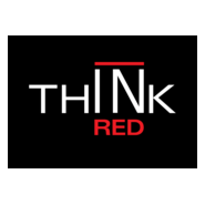 Think in RED Logo PNG Vector