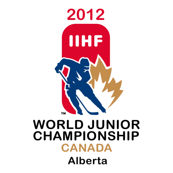 2012 IIHF World Junior Championship Logo PNG Vector