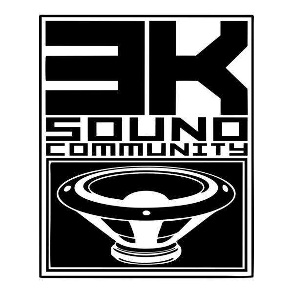 3K Sound Community Logo PNG Vector