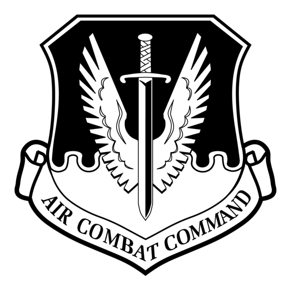 AIR COMBAT COMMAND EMBLEM Logo PNG Vector