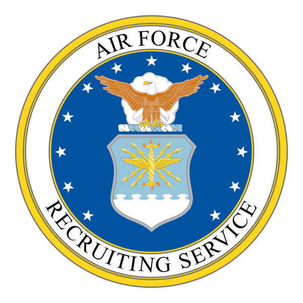 AIR FORCE RECRUITING EMBLEM Logo PNG Vector
