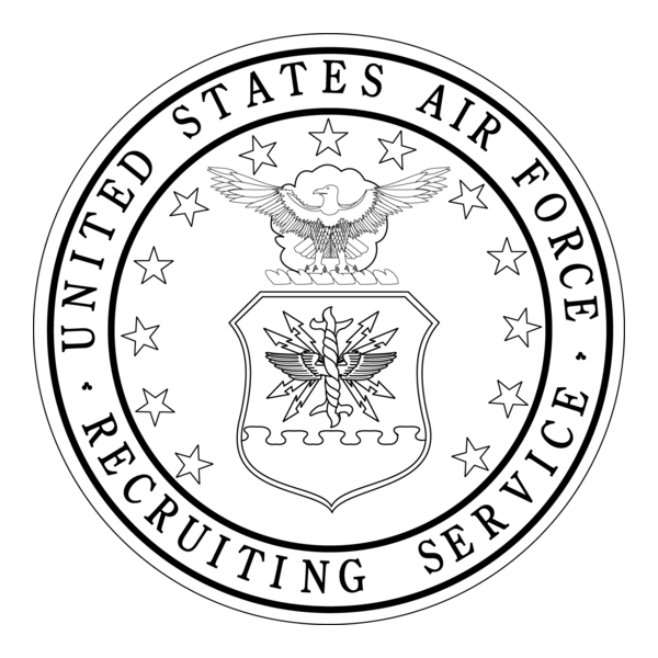 AIR FORCE SERVICE CREST Logo PNG Vector