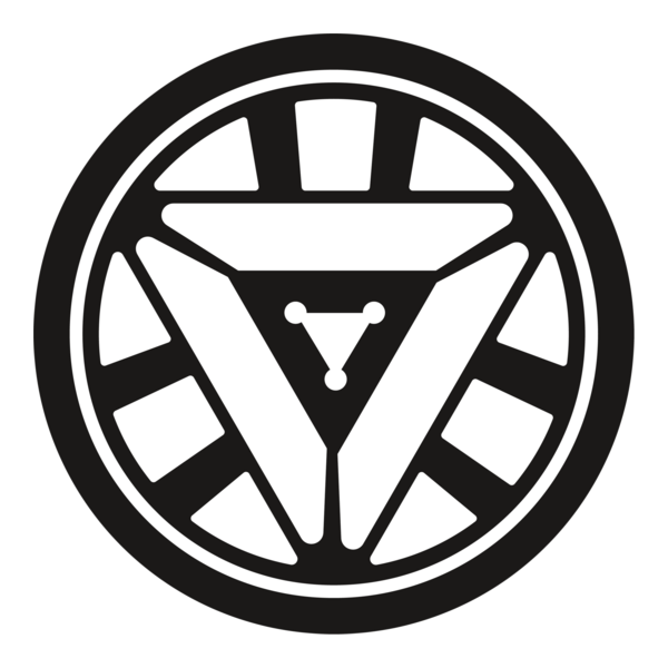 Arc Reactor Logo PNG Vector