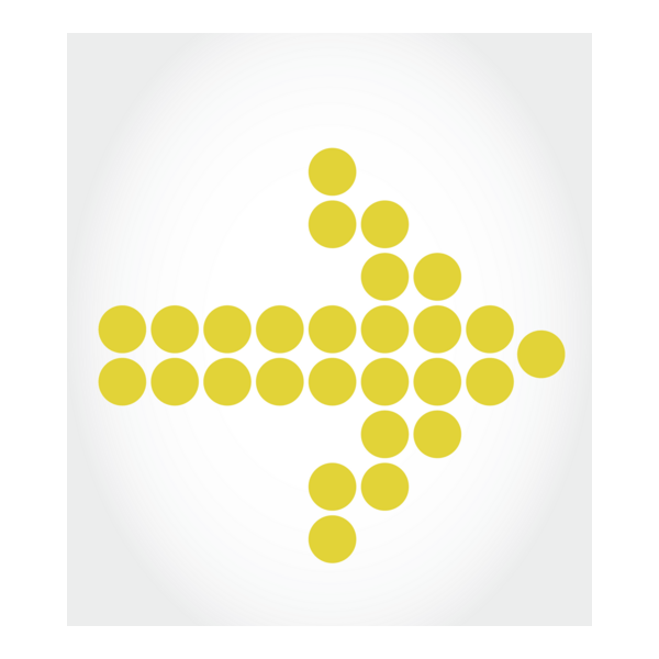 ARROW CREATED WITH DOTS Logo PNG Vector