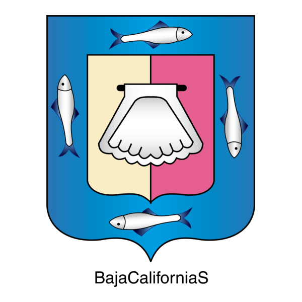 BAJA CALIFORNIA SUR COAT OF ARMS Logo PNG Vector