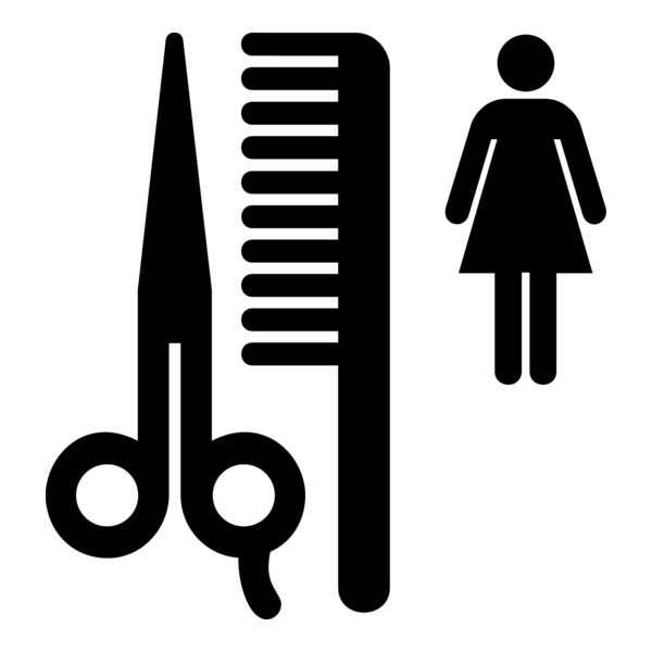 BEAUTY SALON SIGN Logo PNG Vector