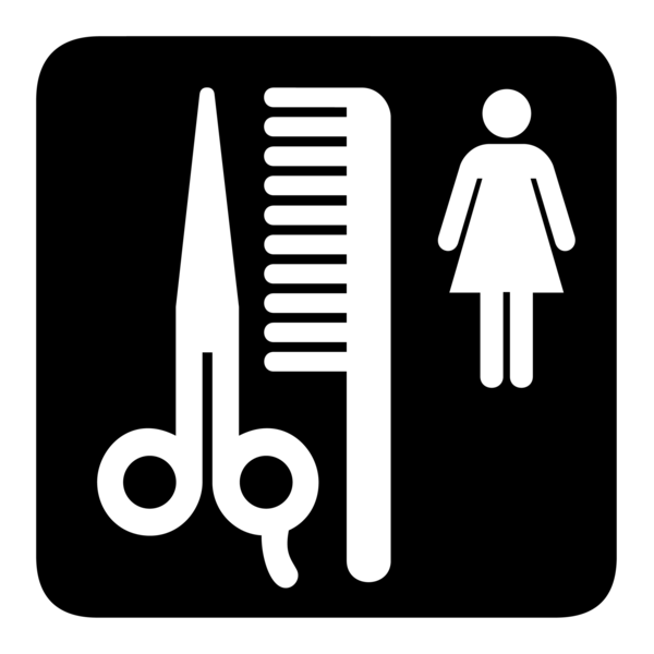 BEAUTY SALON SYMBOL Logo PNG Vector