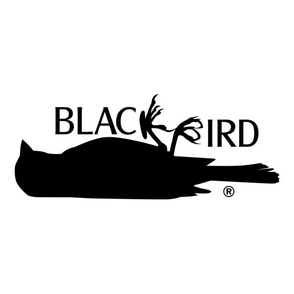 Black Bird Logo PNG Vector