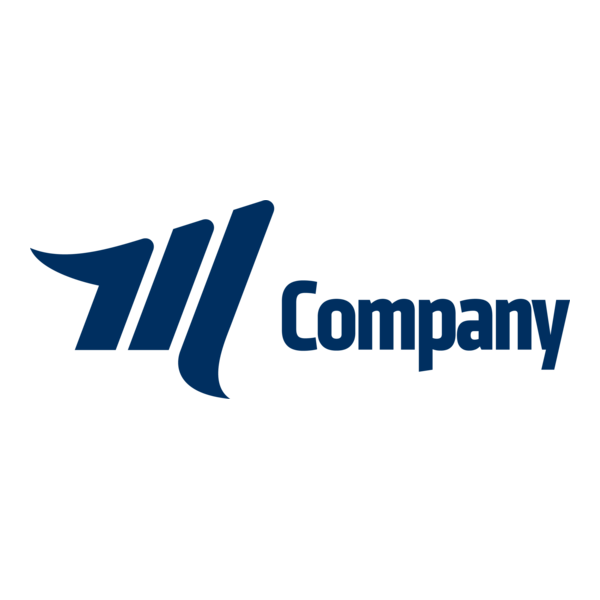 Blue M Logo PNG Vector