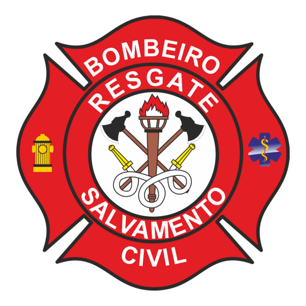 Bombeiro Civil Logo PNG Vector