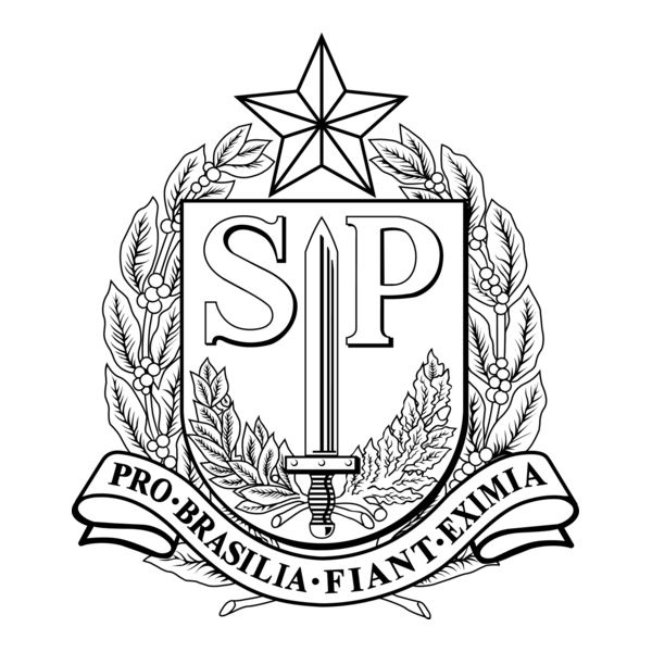 Brasão de Armas do Estado de São Paulo Logo PNG Vector