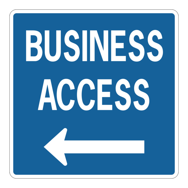 BUSINESS ACCESS SIGN Logo PNG Vector