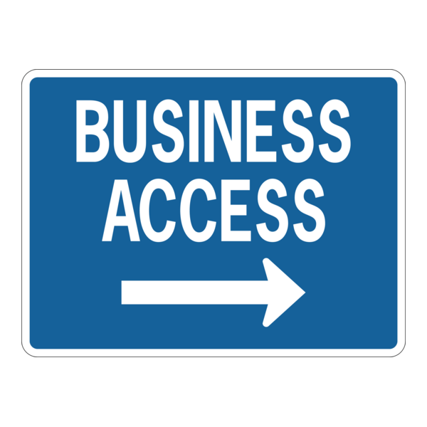 BUSINESS ACCESS SIGN Logo PNG Vector
