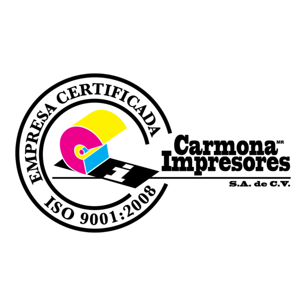Carmona Impresores MR ISO 9000 Logo PNG Vector