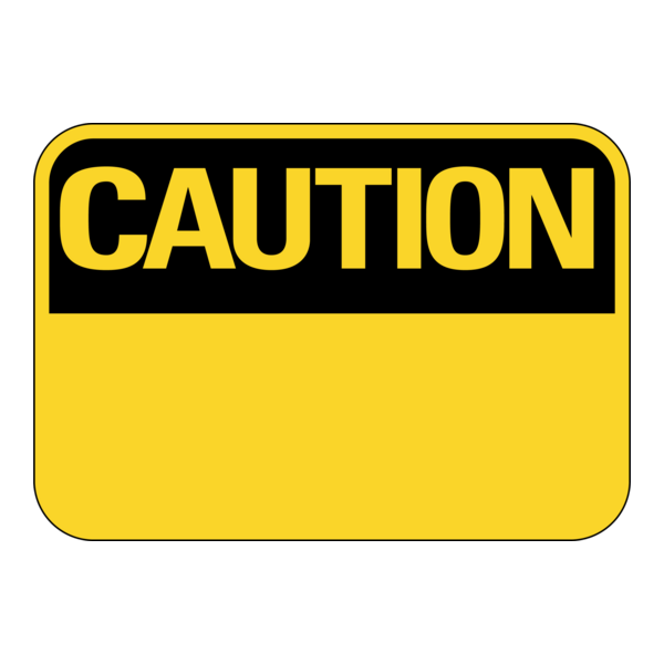 CAUTION SIGN Logo PNG Vector