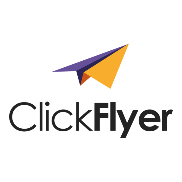 Click Flyer Logo PNG Vector