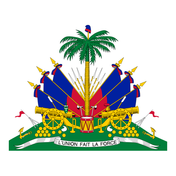 COAT OF ARMS OF HAITI Logo PNG Vector