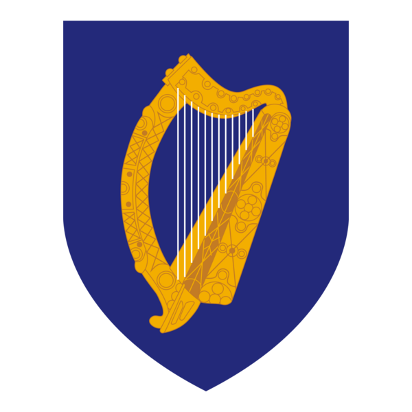 COAT OF ARMS OF IRELAND Logo PNG Vector
