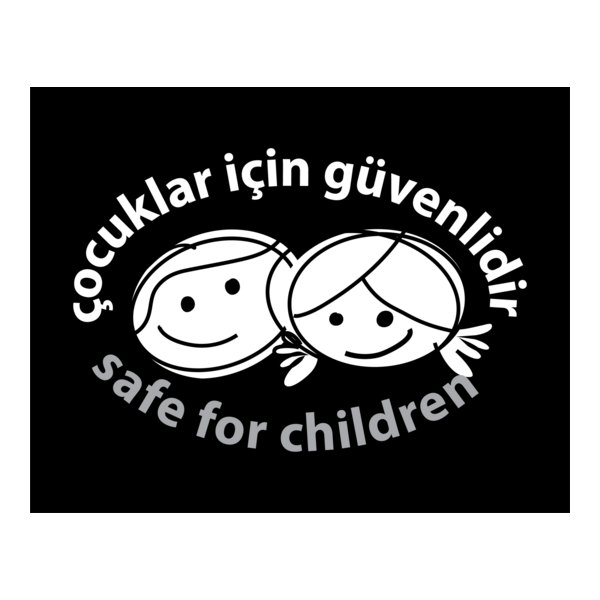 Cocuklar Icin Güvenlidir Logo PNG Vector
