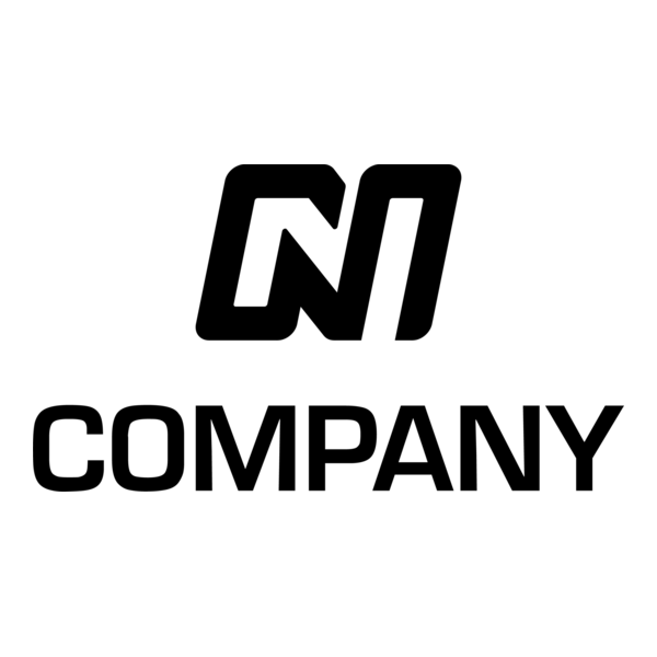 Company Big Black N Logo PNG Vector